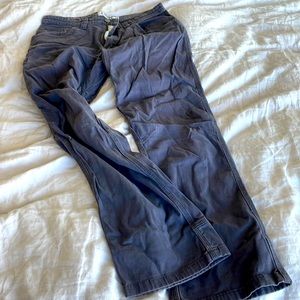 Blue grey chinos.
